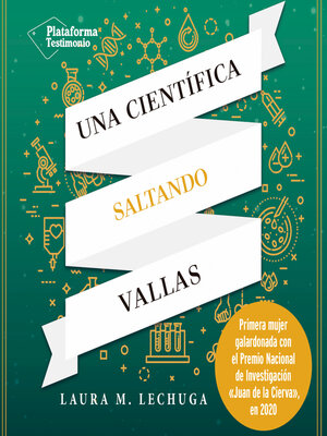 cover image of Una científica saltando vallas
